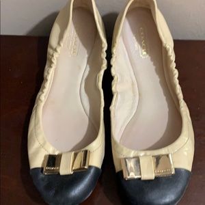 Coach ballet flats